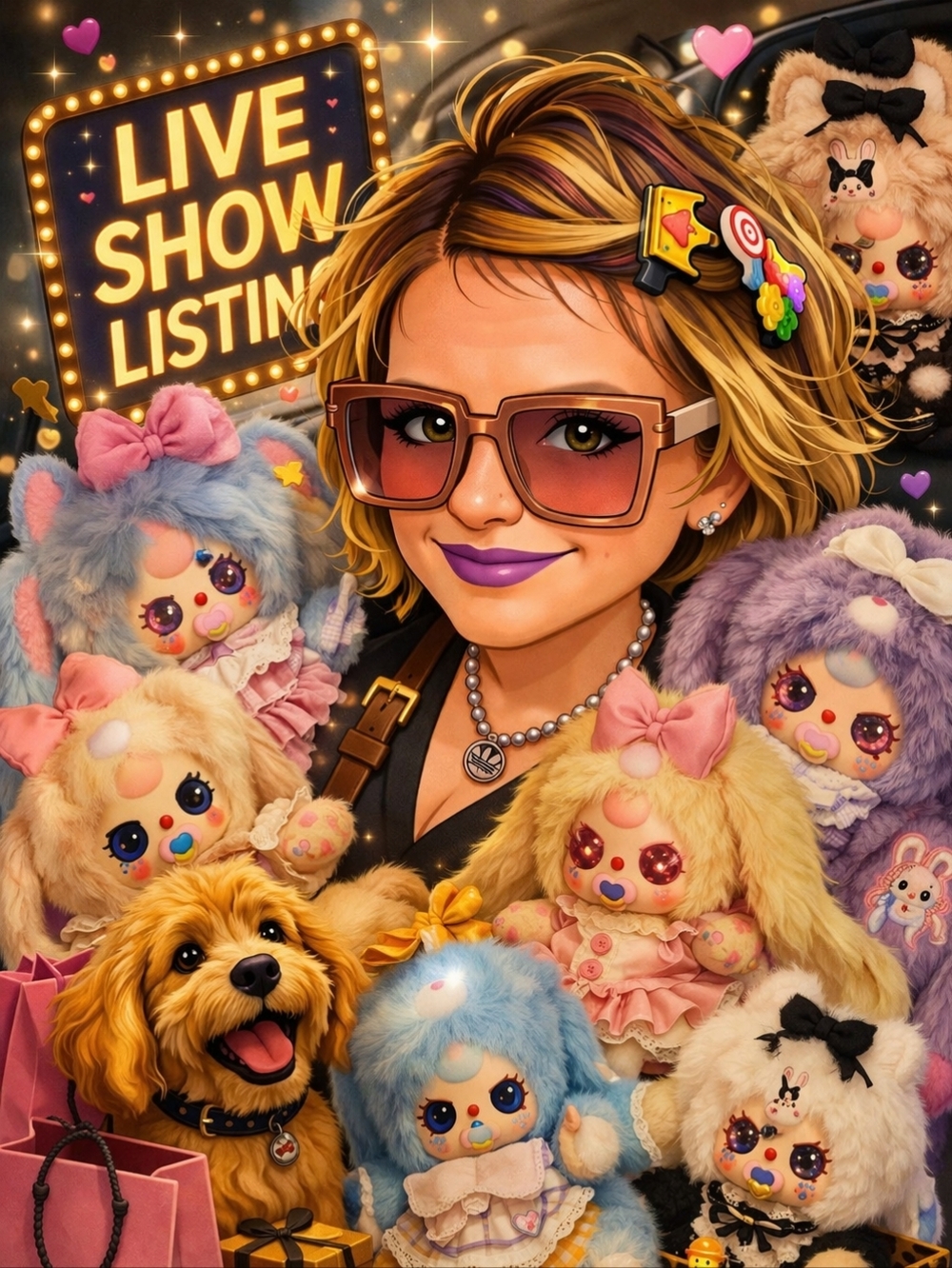 Live Show Listing. All details described on live show.No Cancel.No Accid…